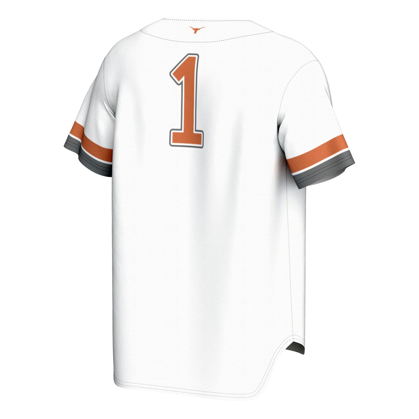 Texas Longhorns GameDay Greats Youth Lightweight Collegiate Baseball Fashion Jersey - Gray