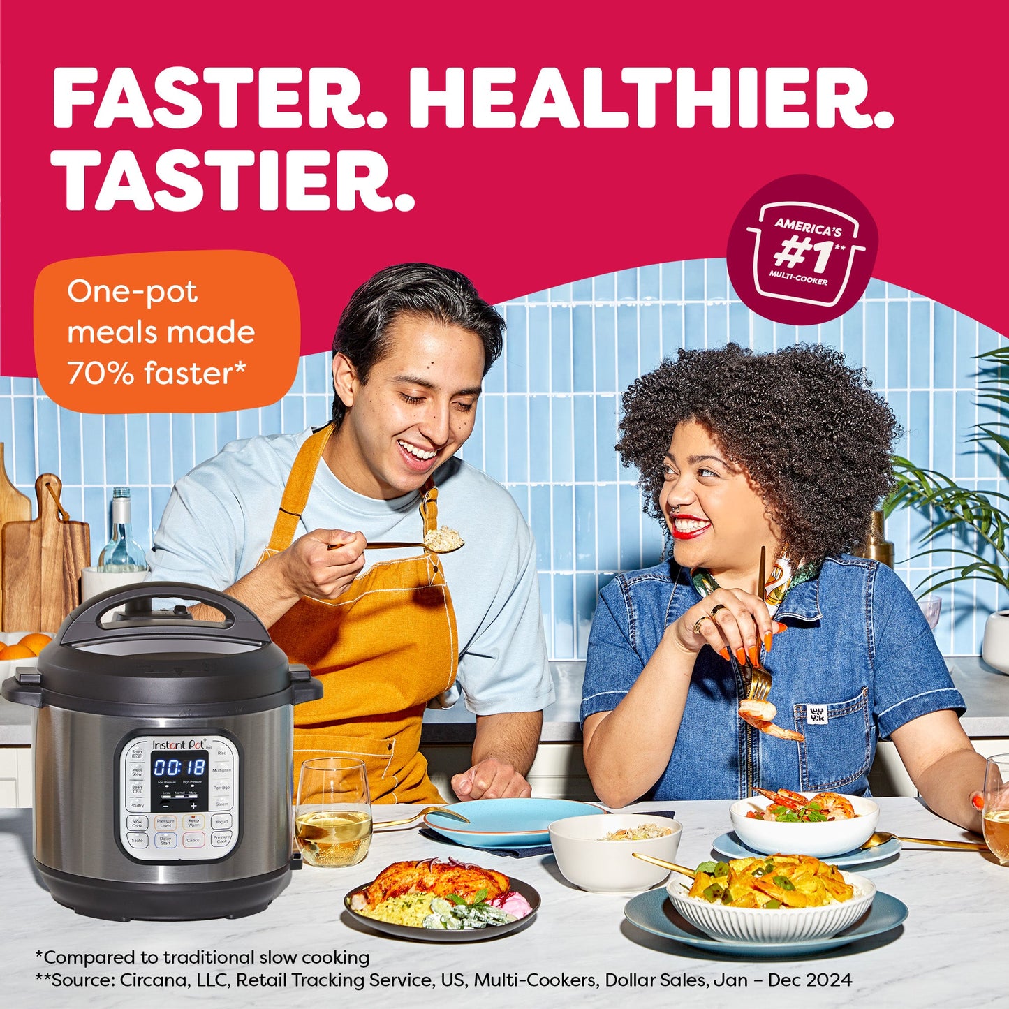 Instant Pot® Duo™ 6QT Multi-Use Pressure Cooker