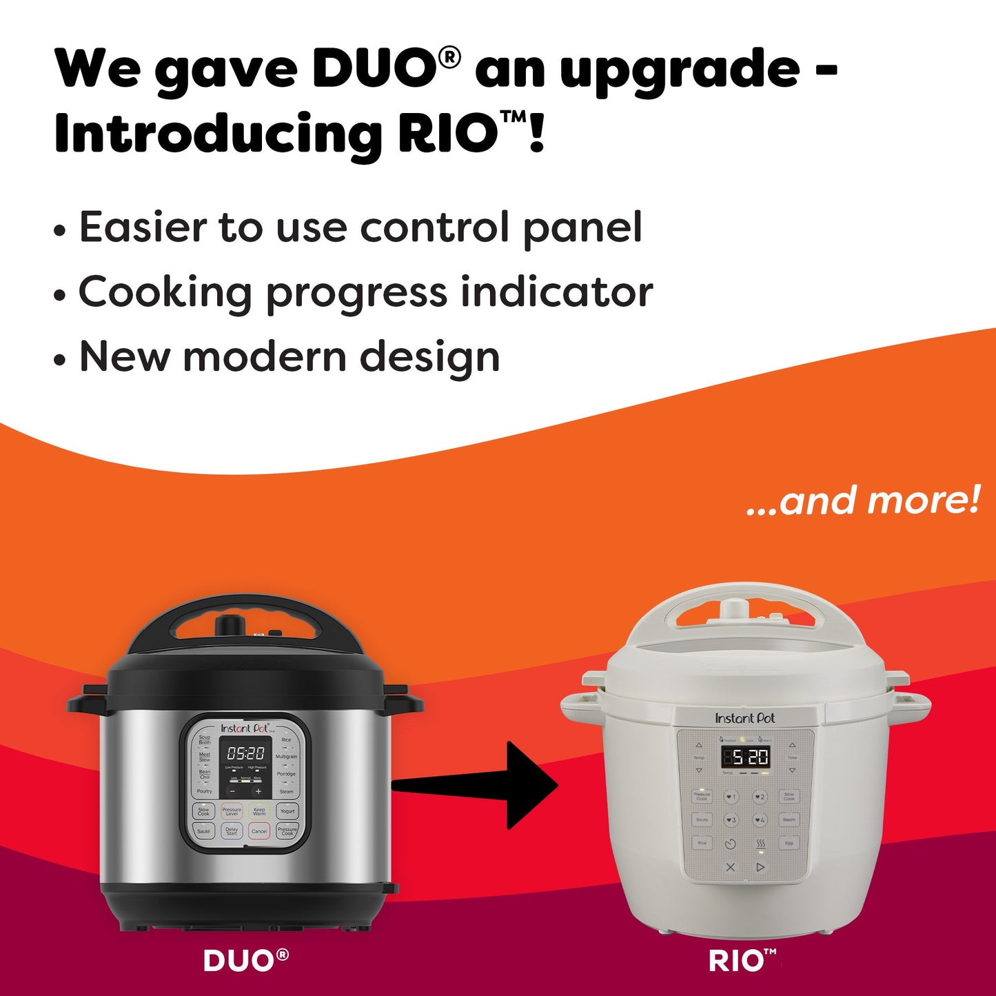 Instant Pot® 6QT RIO™ Multi-Cooker, Sea Salt
