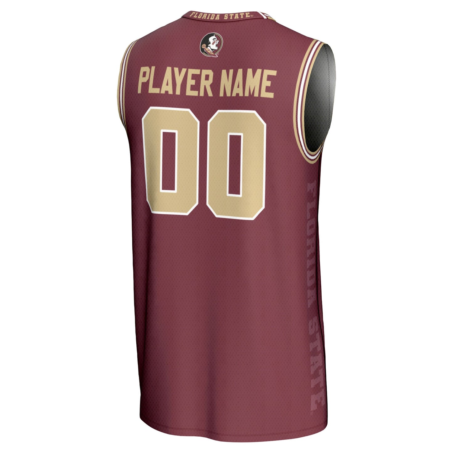 Florida State Seminoles GameDay Greats Youth NIL Pick-A-Player Women's Basketball Lightweight Icon Print Jersey - Garnet