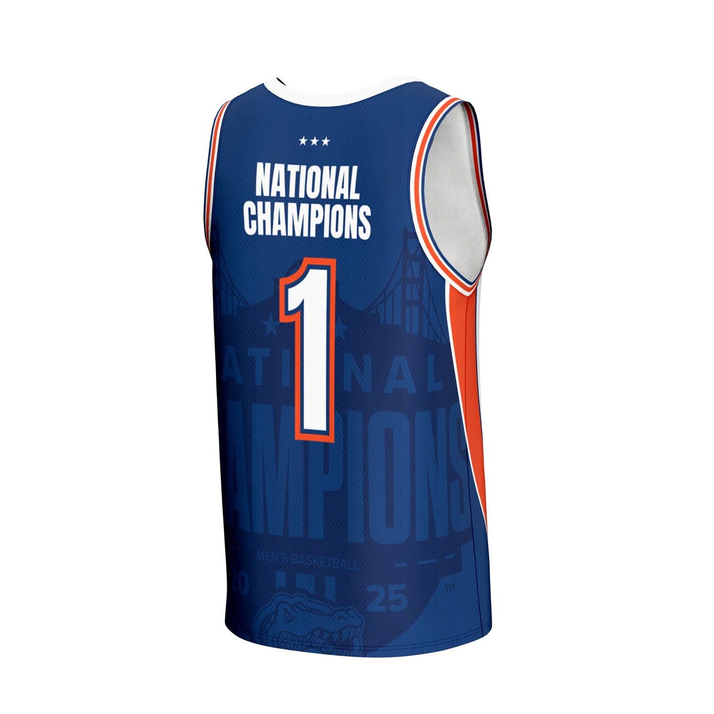 Florida Gators GameDay Greats Unisex 2025 NCAA Men's Basketball National Champions Commemorative Fashion Jersey - White