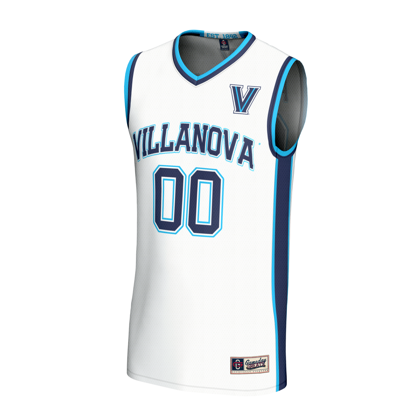Villanova Wildcats GameDay Greats Unisex Lightweight Collegiate Women's Basketball NIL Pick-A-Player Fashion Jersey - Navy