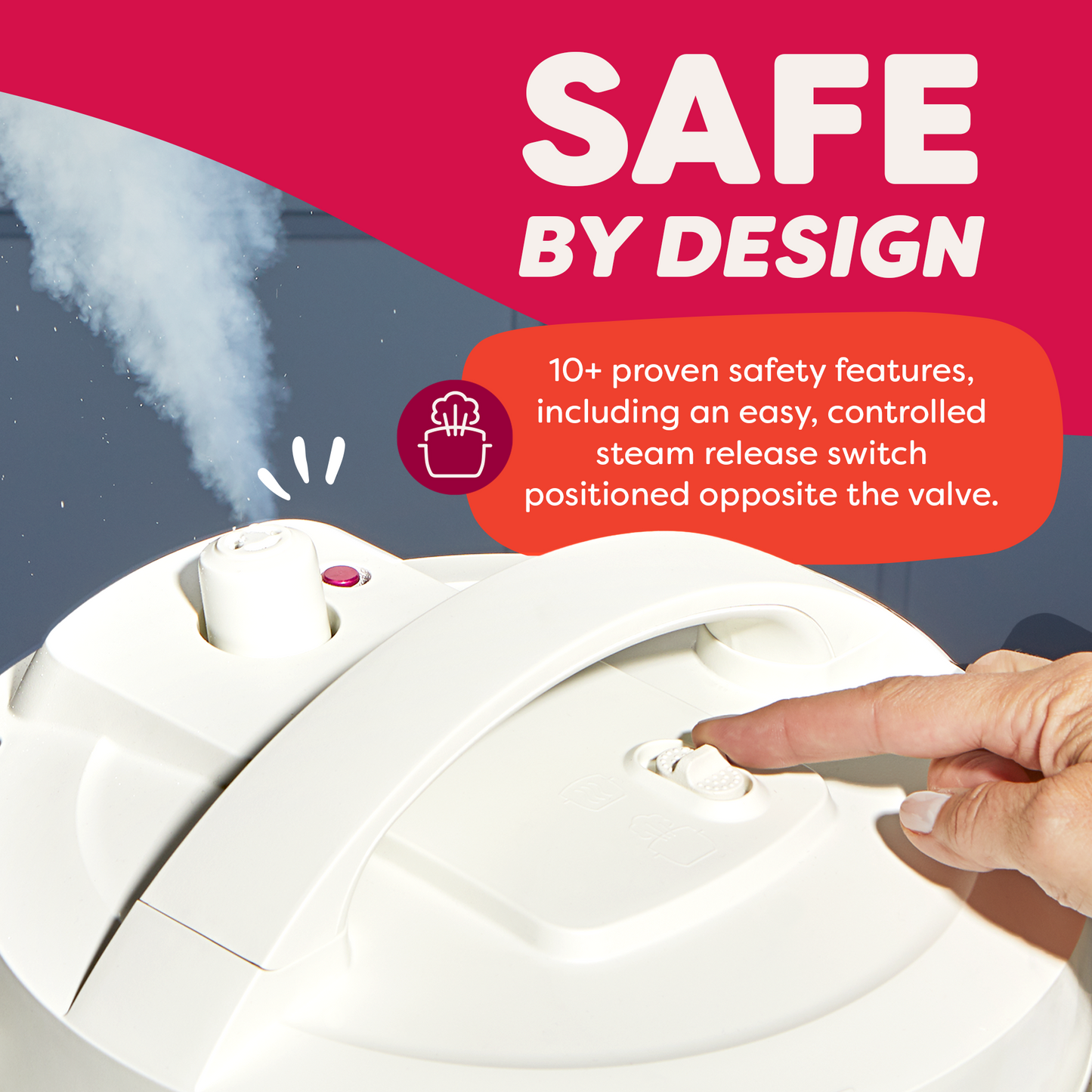 Instant Pot® Dual Action Multi-Cooker, Sea Salt