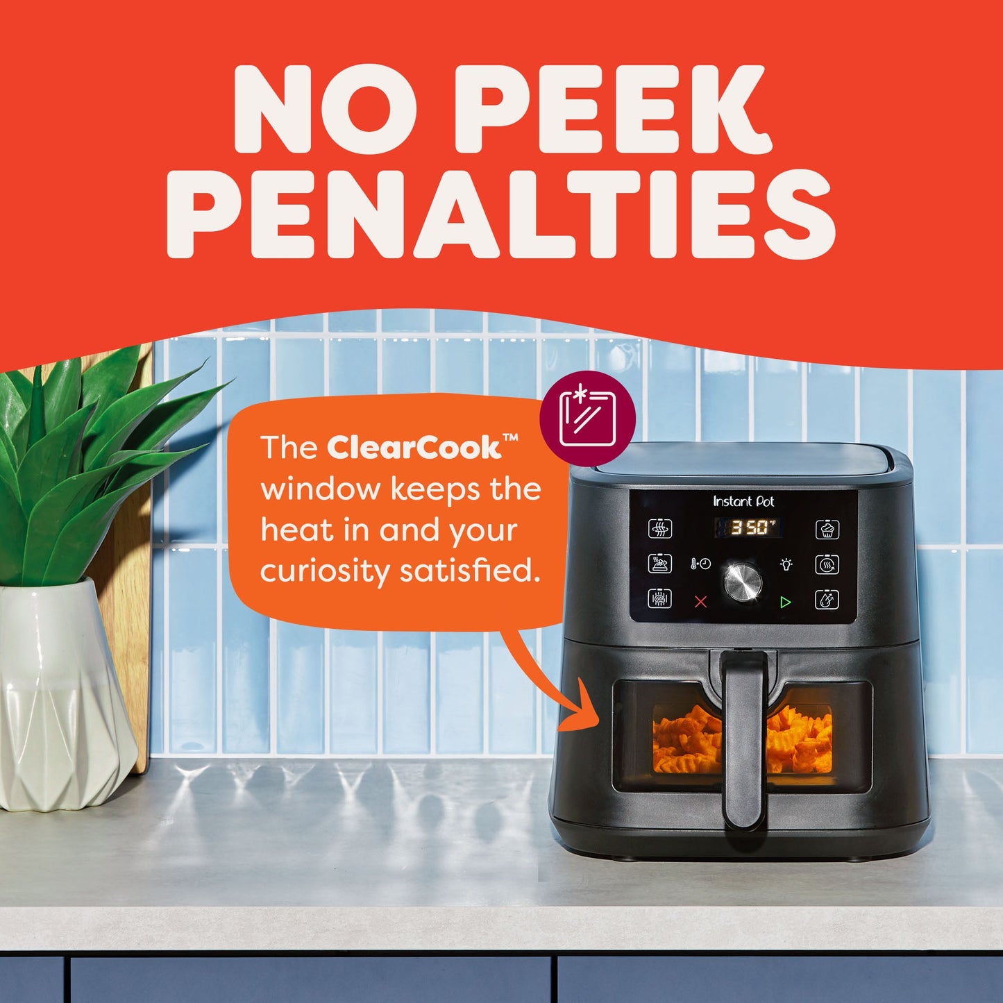 Instant Pot® 4QT VORTEX® Mini Air Fryer, Black