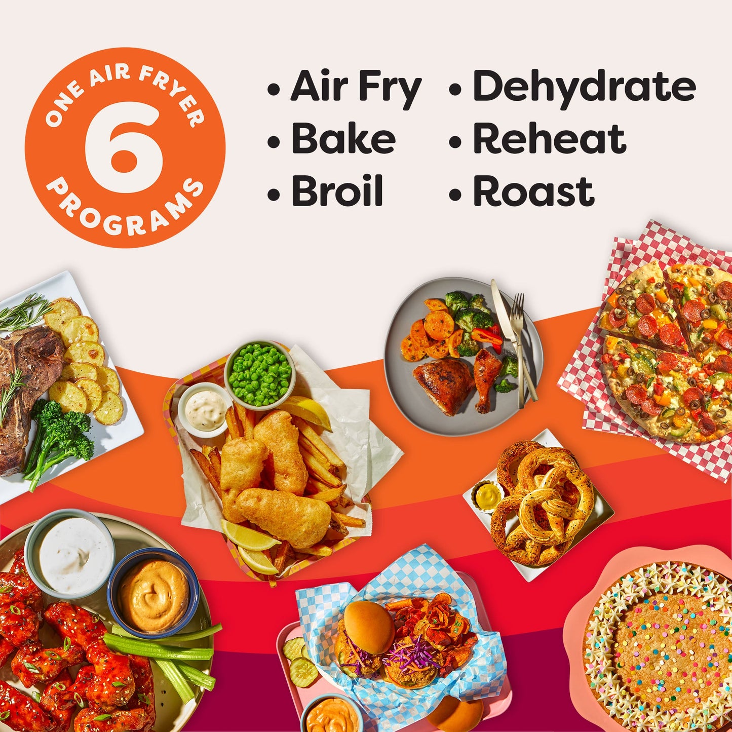 Instant Pot® 4QT VORTEX® Mini Air Fryer, Rosewater