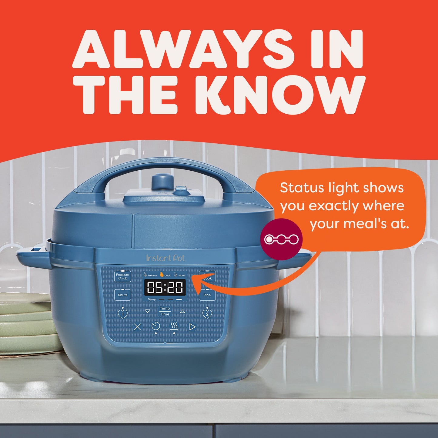 Instant Pot® 4QT RIO™ Mini Chef Series Multi-Cooker, Daydream