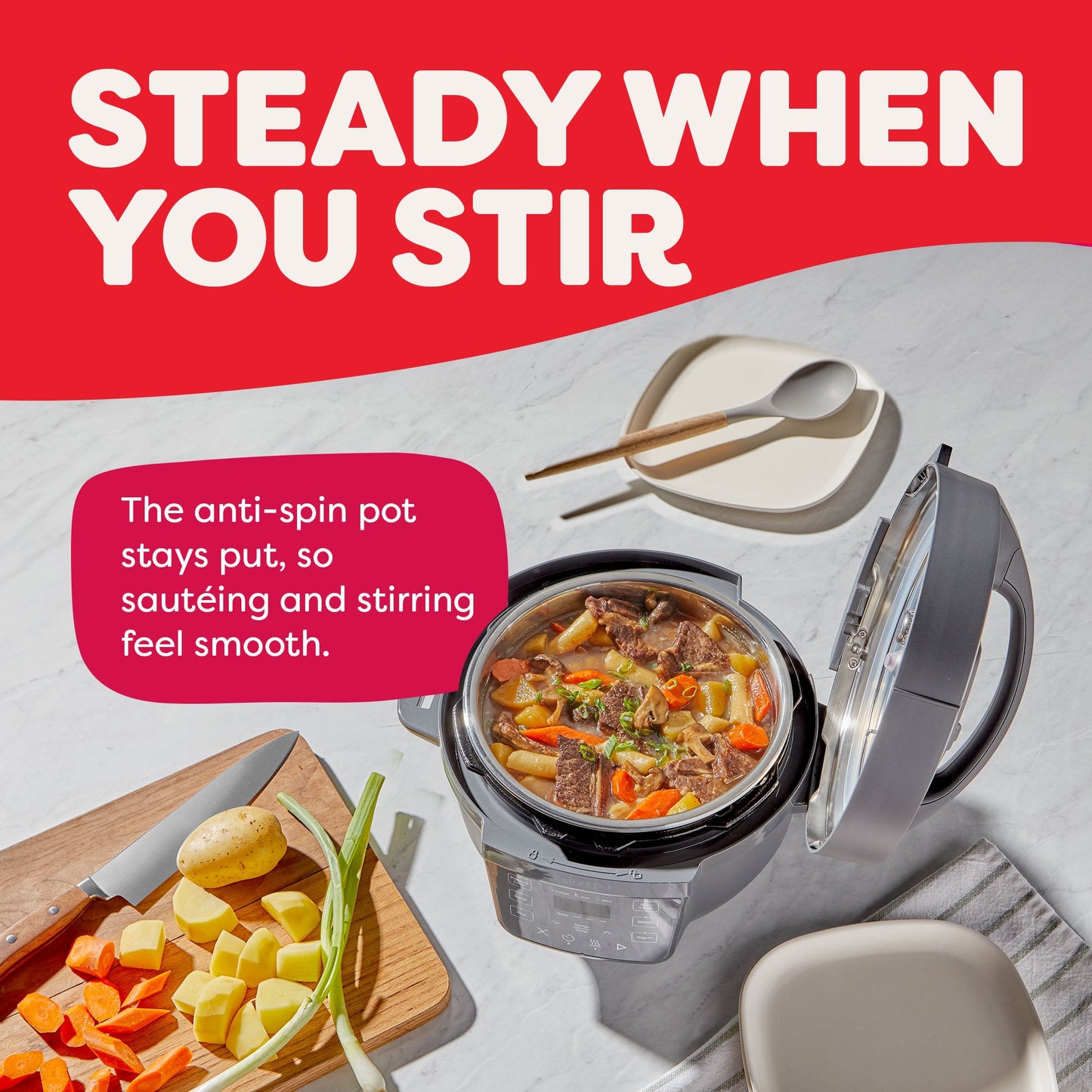 Instant Pot® 4QT RIO™ Mini Multi-Cooker, Truffle