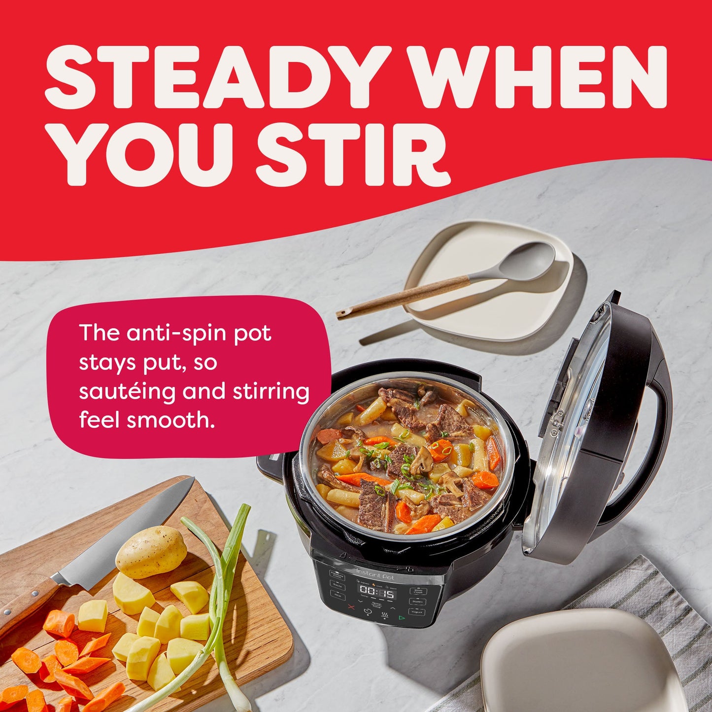 Instant Pot® 4QT RIO™ Mini Multi-Cooker, Black