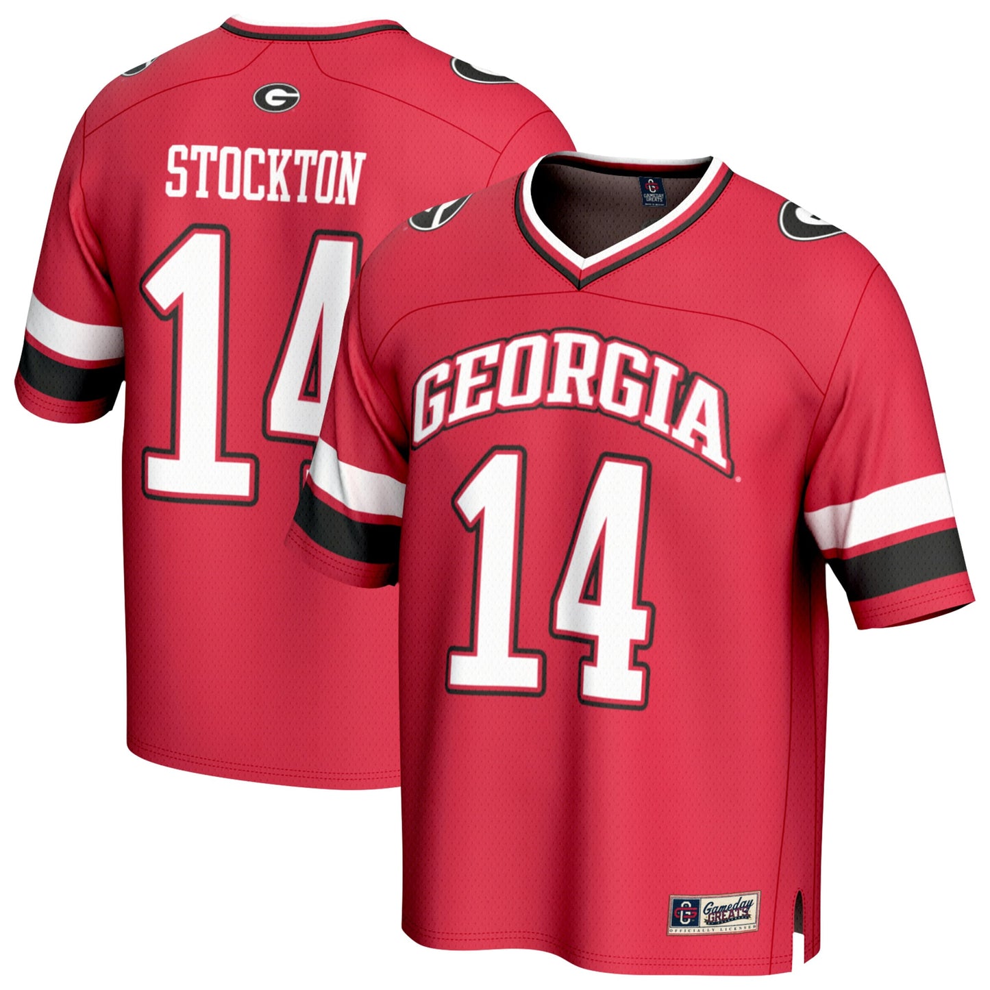 Gunner Stockton Georgia Bulldogs GameDay Greats Youth NIL Lightweight Football Player Jersey - Red