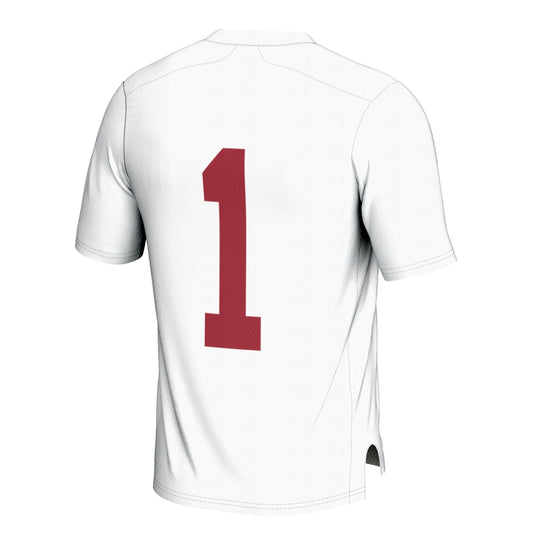 #1 Alabama Crimson Tide GameDay Greats Football Jersey - White