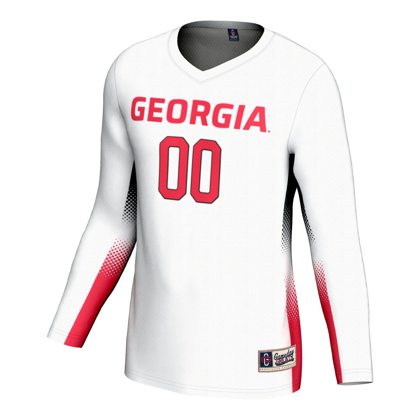 Georgia Bulldogs GameDay Greats Youth NIL Lightweight Volleyball Jersey - White