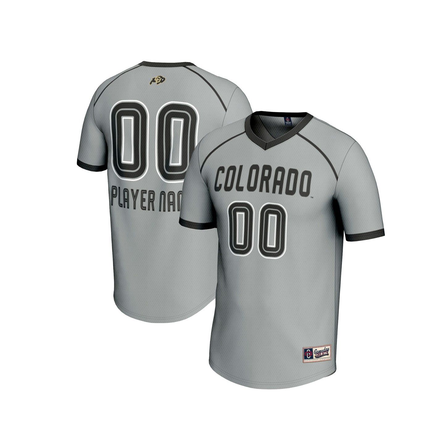 Colorado Buffaloes GameDay Greats Unisex NIL Pick-A-Player Women's Lacrosse Lightweight Jersey - Gray