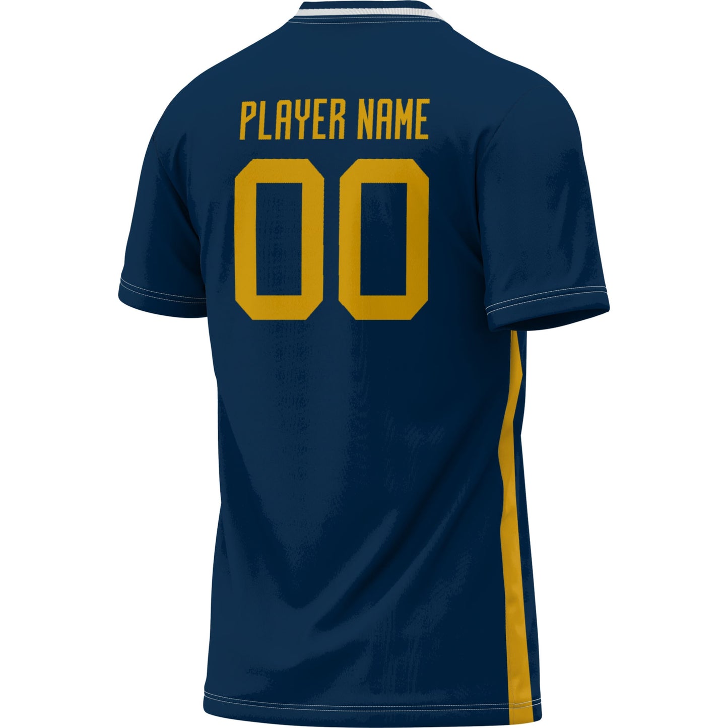 West Virginia Mountaineers GameDay Greats Youth Pick-A-Player NIL Lightweight Soccer Jersey - Navy