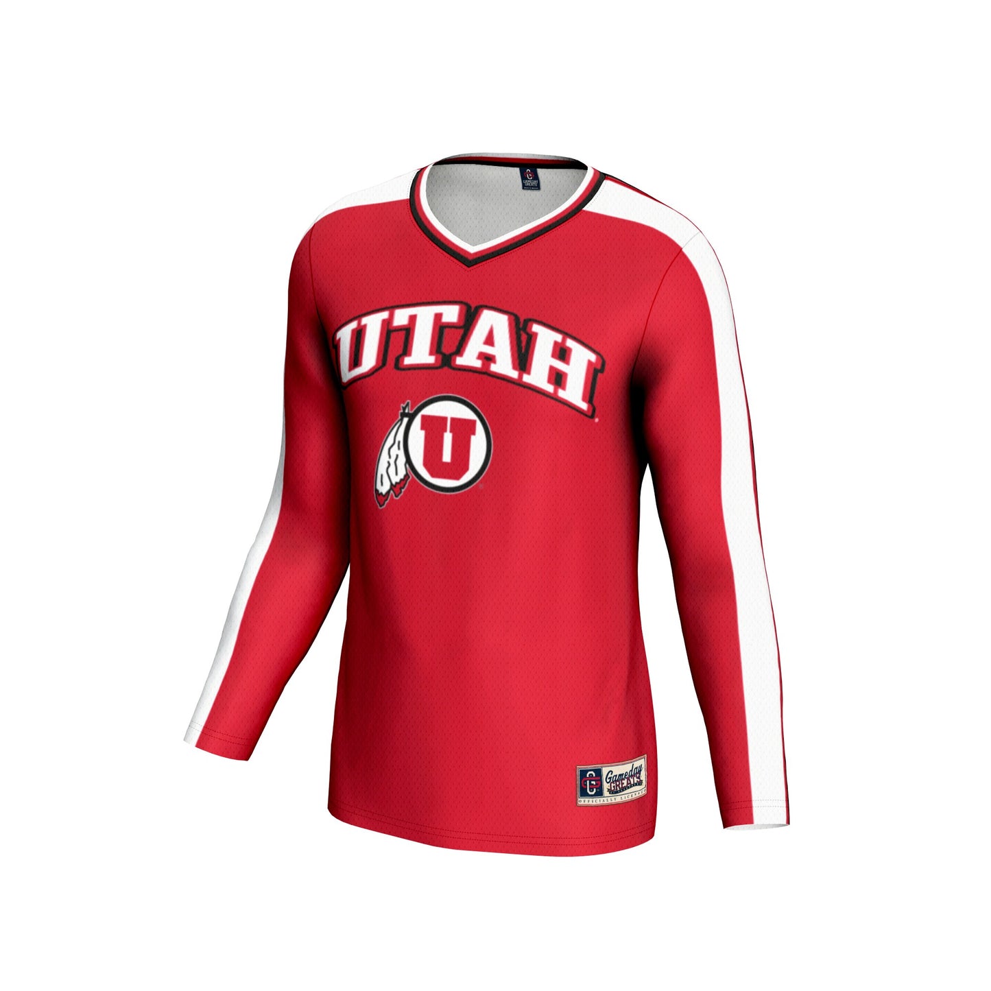 Utah Utes GameDay Greats Unisex #1 Lightweight Volleyball Fashion Jersey - Red