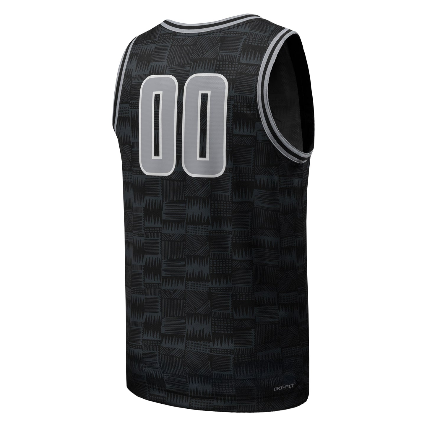 #00 Georgetown Hoyas Jordan Brand Replica Basketball Jersey - Black