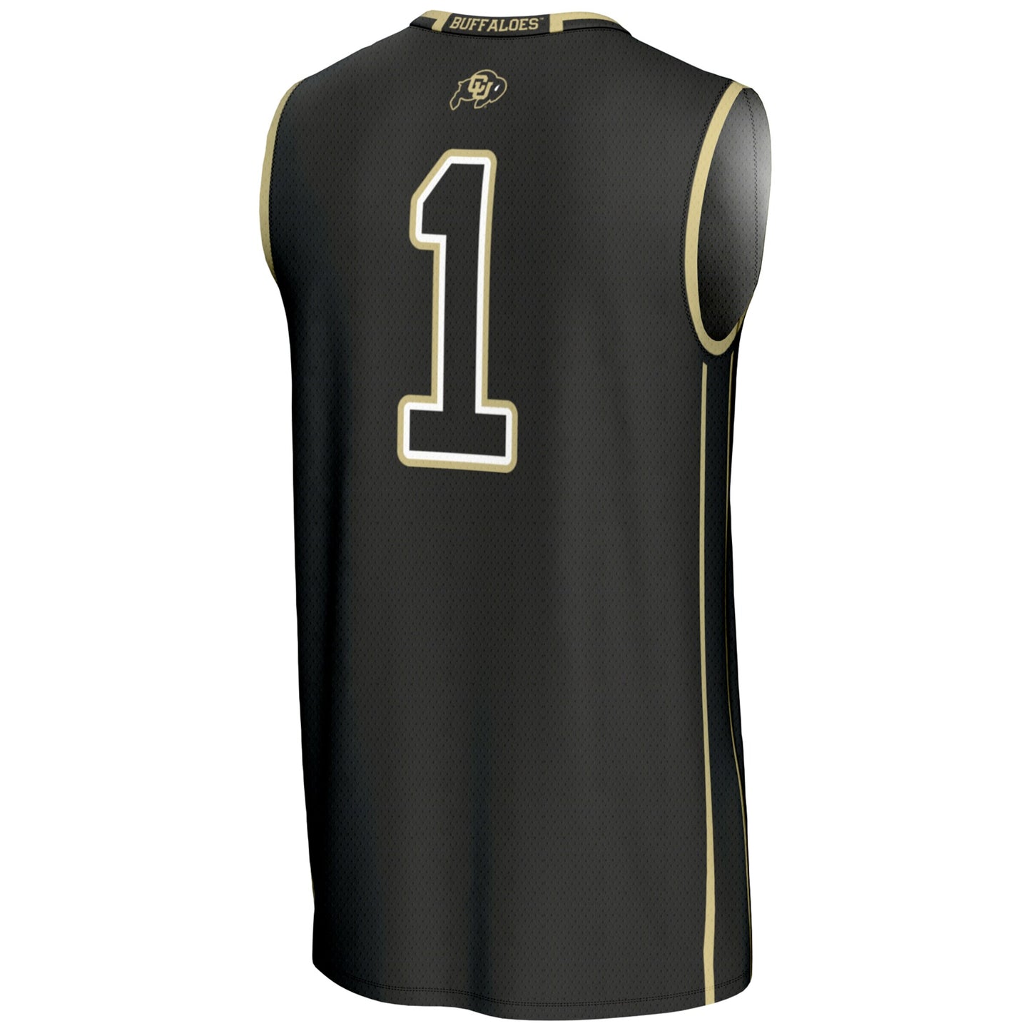 #1 Colorado Buffaloes GameDay Greats Youth Lightweight Replica Basketball Jersey - White