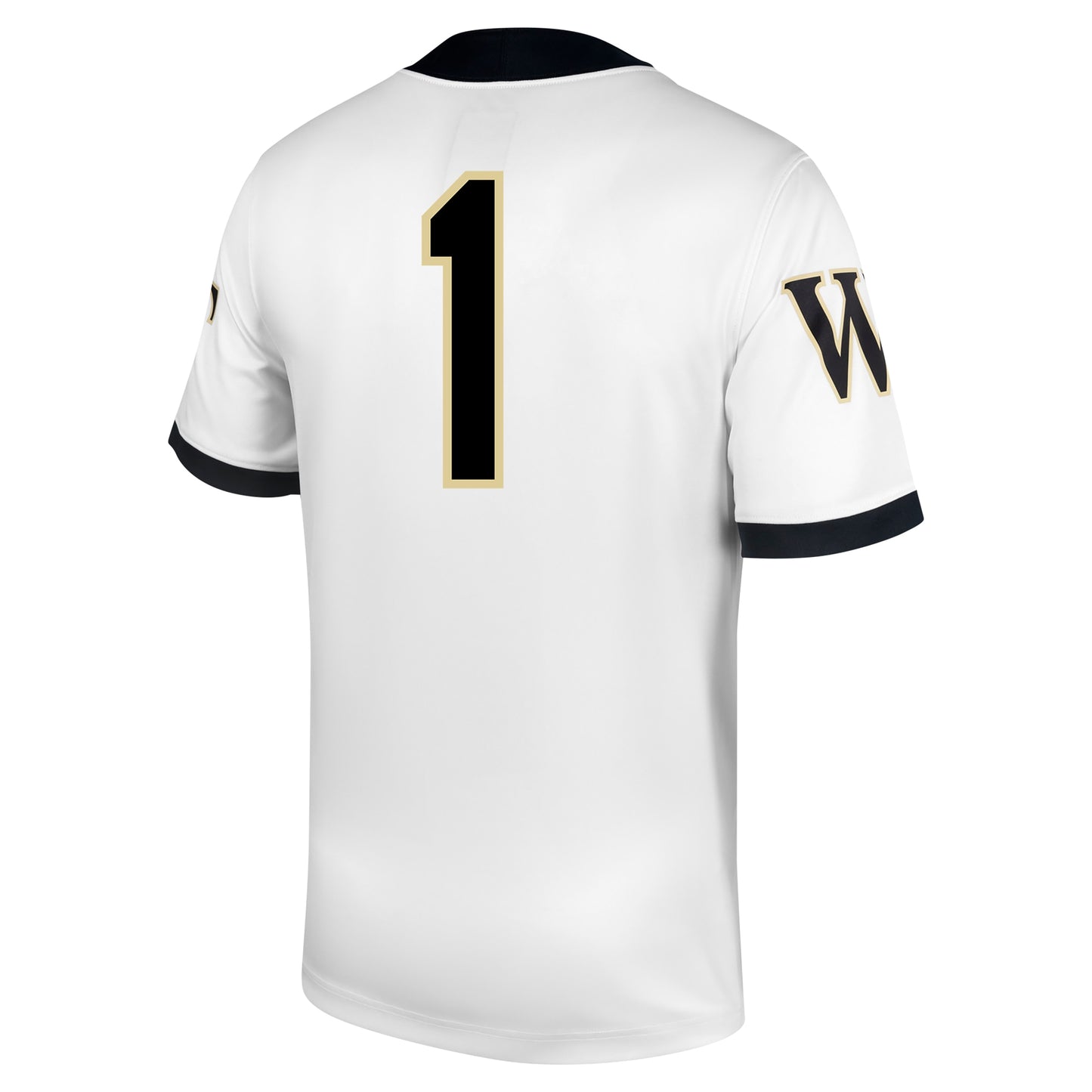#1 Wake Forest Demon Deacons Nike Untouchable Football Jersey – White