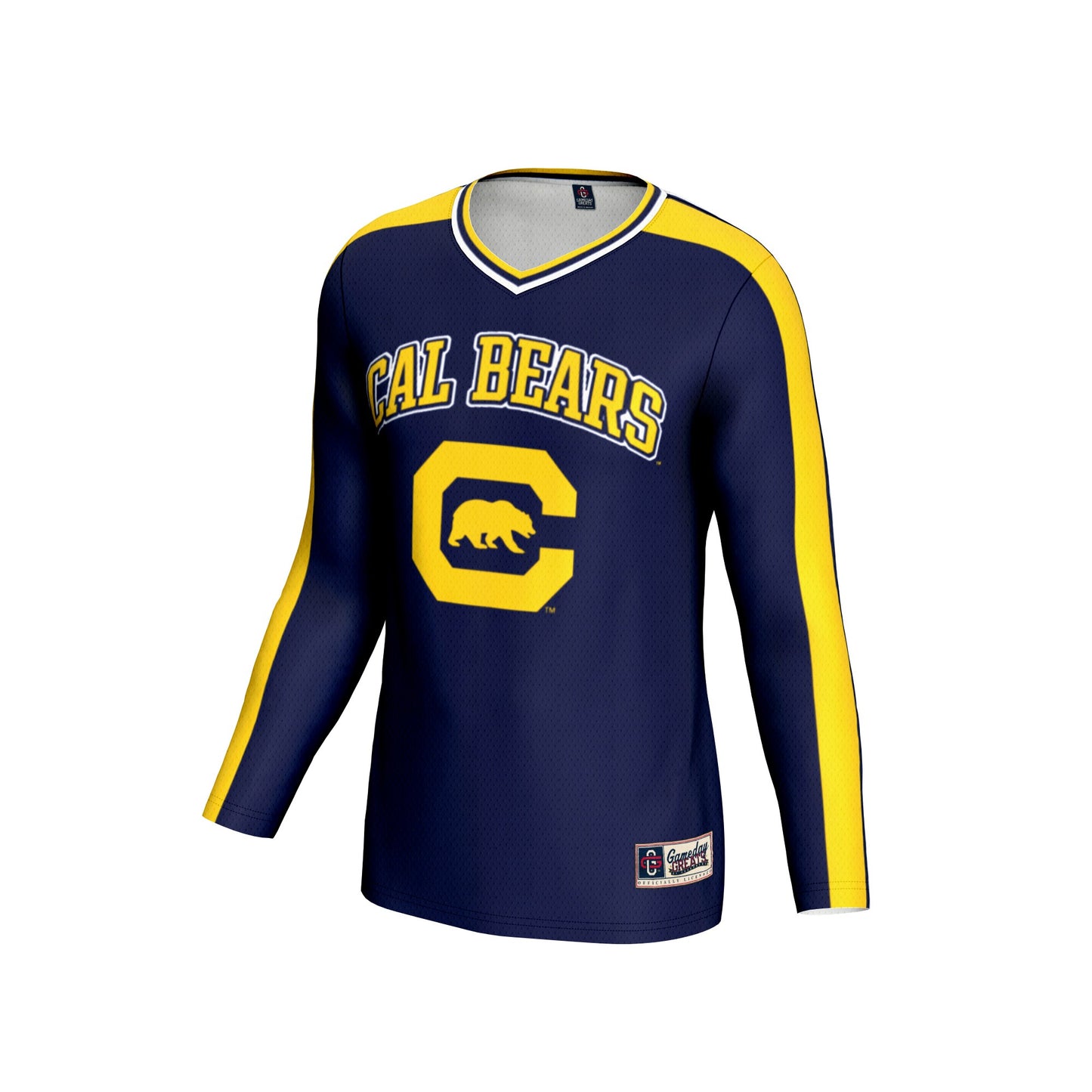 Cal Bears GameDay Greats Unisex #1 Lightweight Volleyball Fashion Jersey - Navy