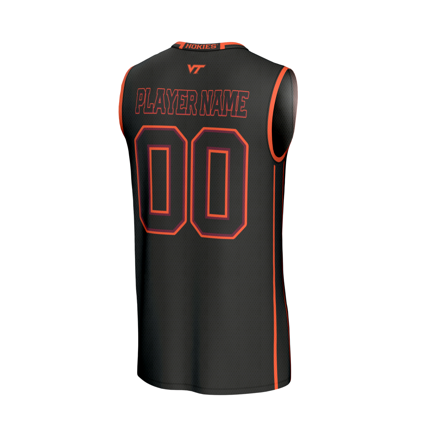 Virginia Tech Hokies GameDay Greats Youth Lightweight Collegiate Men's Basketball NIL Pick-A-Player Fashion Jersey - White