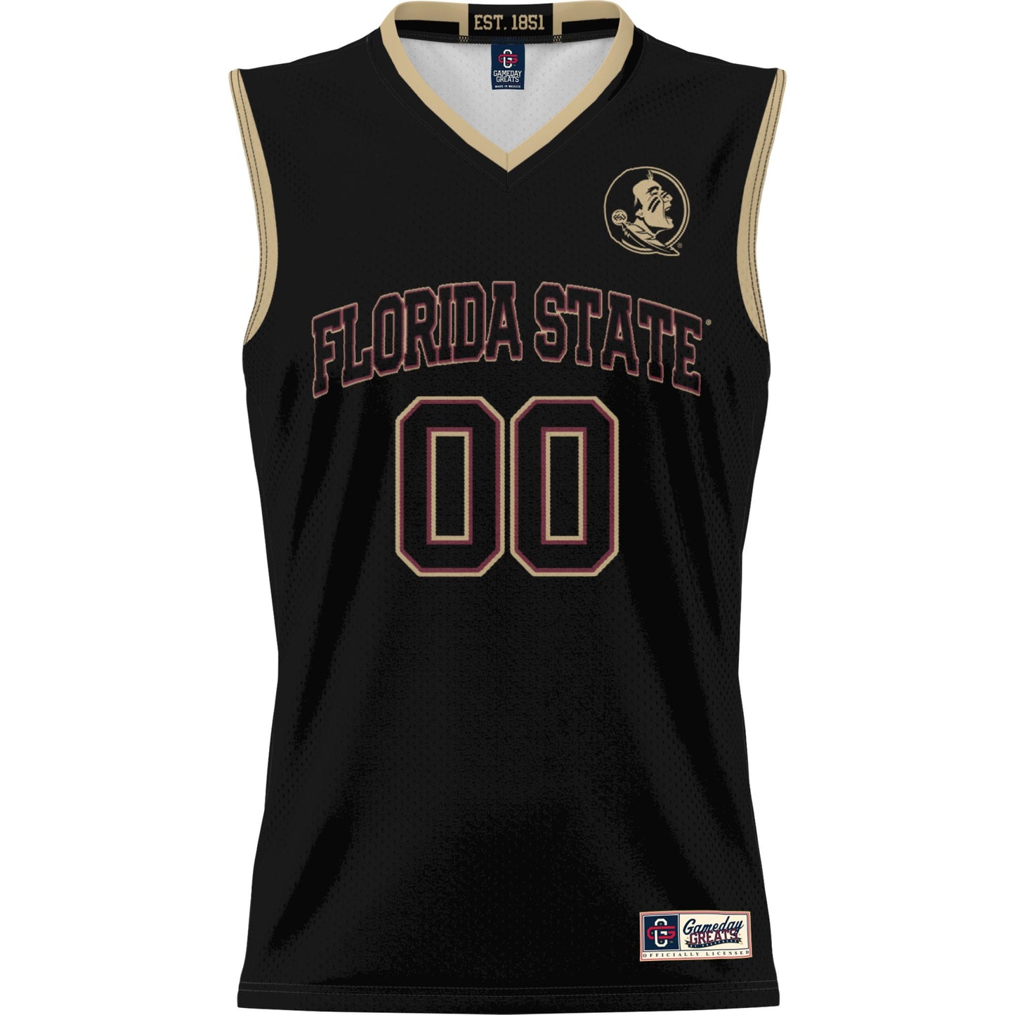 Florida State Seminoles GameDay Greats Youth NIL Pick-A-Player Lightweight Women's Basketball Jersey - Black