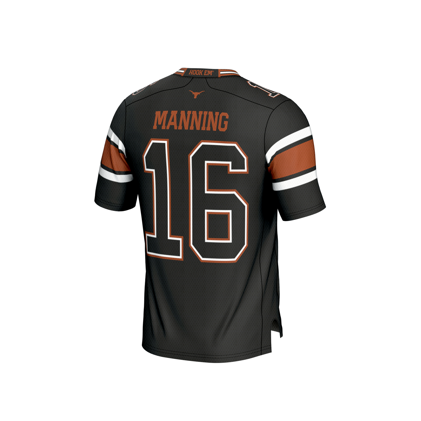 Arch Manning Texas Longhorns GameDay Greats Youth Football Fashion Jersey - Black