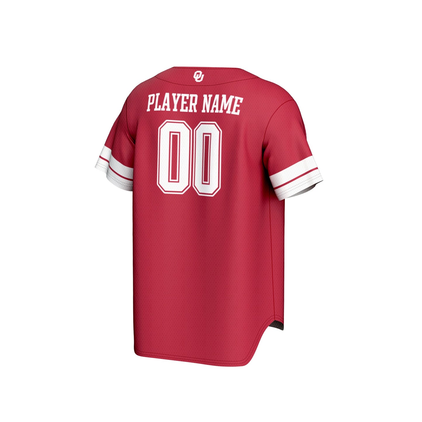 Oklahoma Sooners GameDay Greats Unisex Personalized Collegiate Baseball Fashion Jersey - Crimson