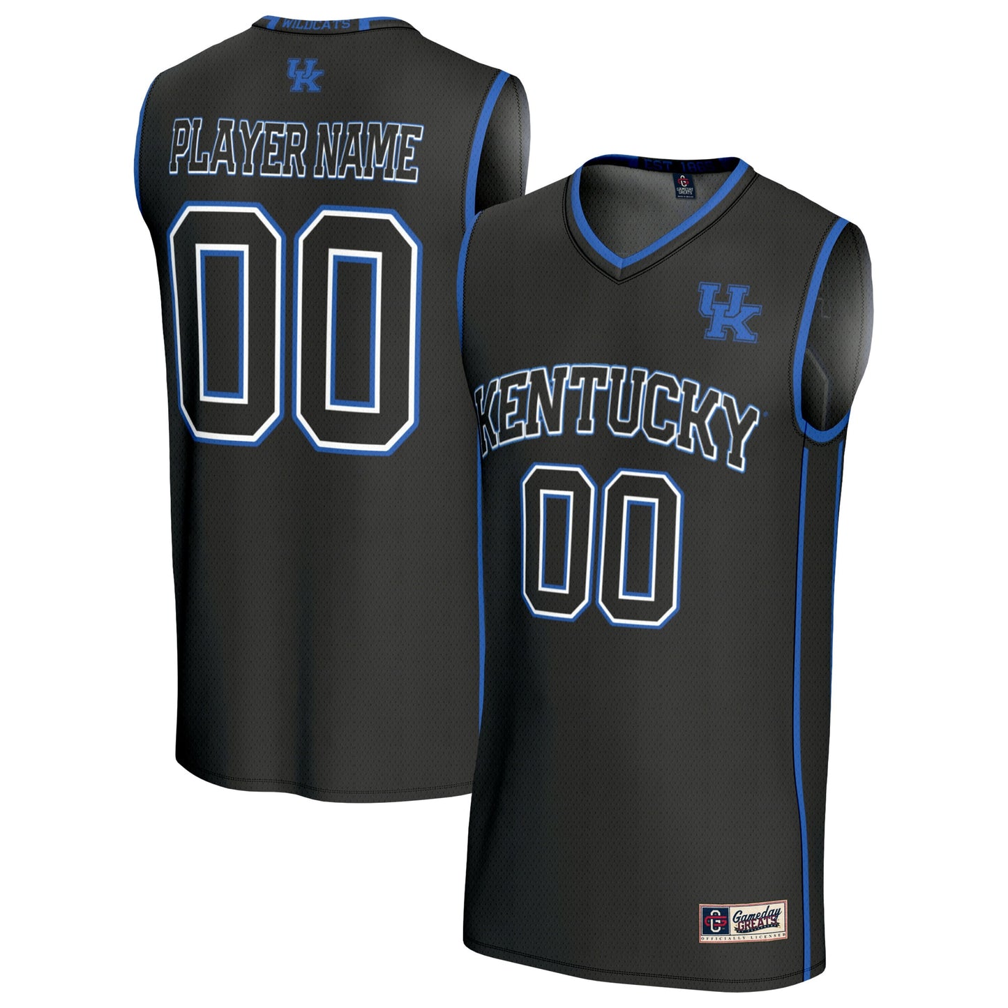 Kentucky Wildcats GameDay Greats Youth Lightweight Collegiate Men's Basketball NIL Pick-A-Player Fashion Jersey - Black