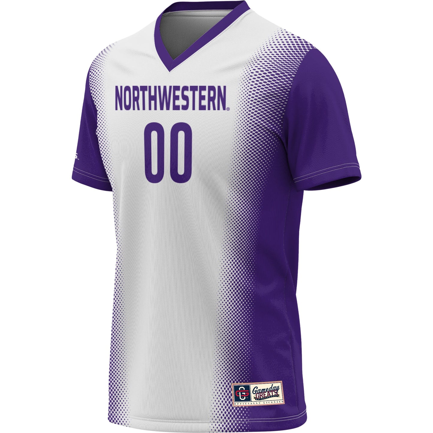 Northwestern Wildcats GameDay Greats Unisex NIL Pick-A-Player Lightweight Women's Soccer Jersey - White