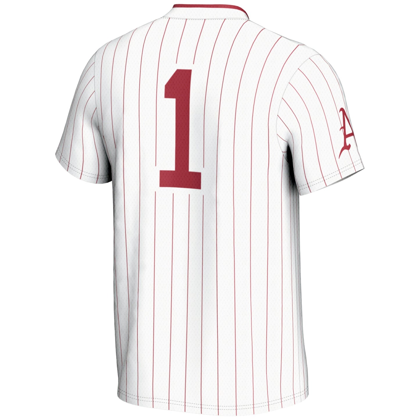 #1 Arkansas Razorbacks GameDay Greats Youth Lightweight Softball Jersey - Crimson