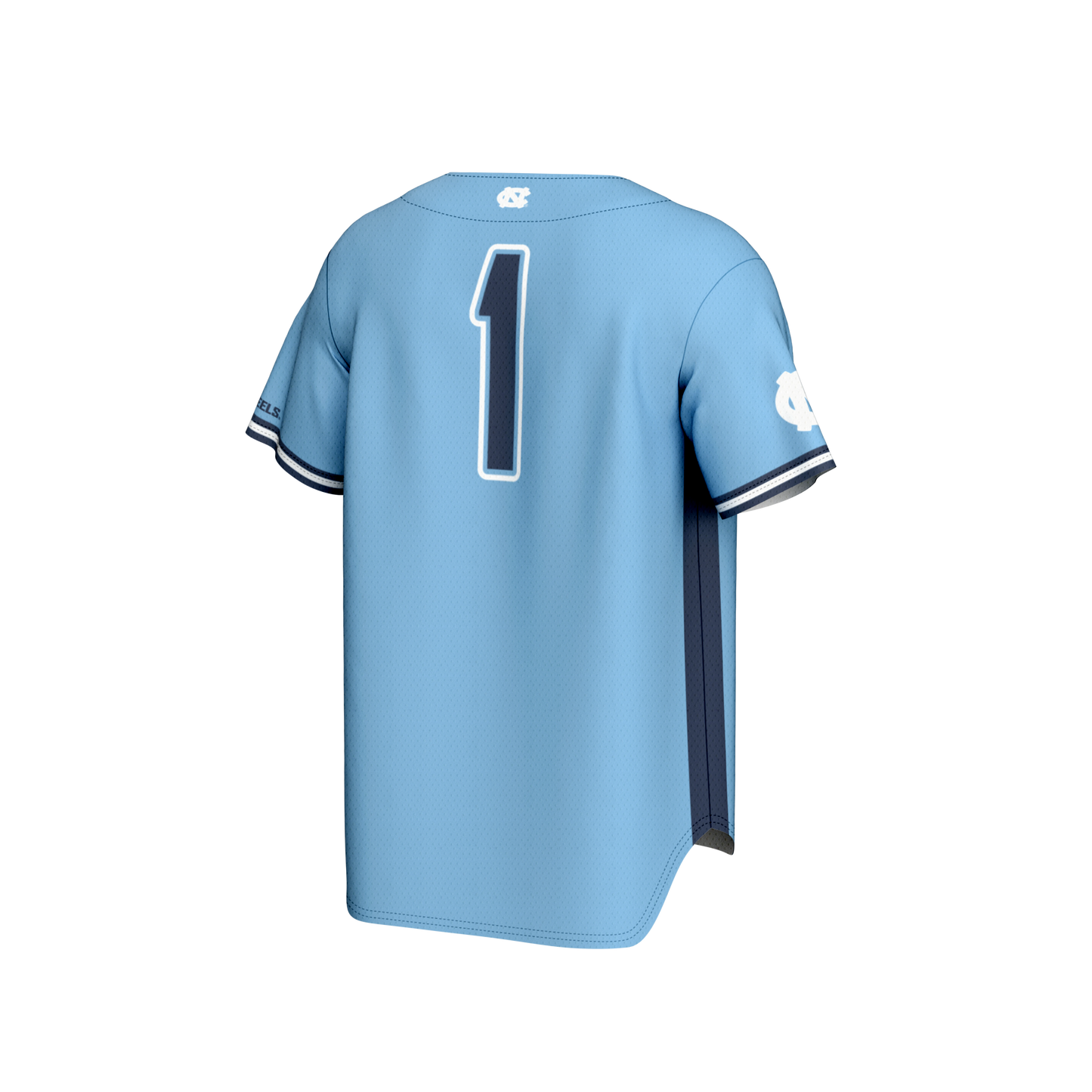 #1 North Carolina Tar Heels GameDay Greats Unisex Lightweight Baseball Fashion Jersey - Carolina Blue