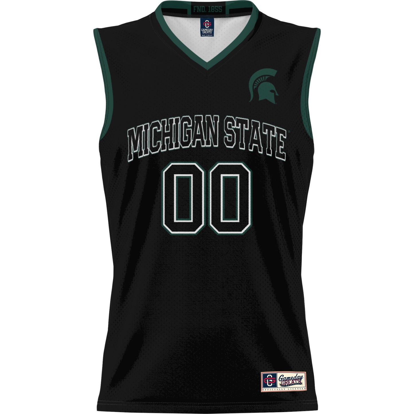 Michigan State Spartans GameDay Greats Unisex  Lightweight NIL Pick-A-Player Women's Basketball Jersey - White