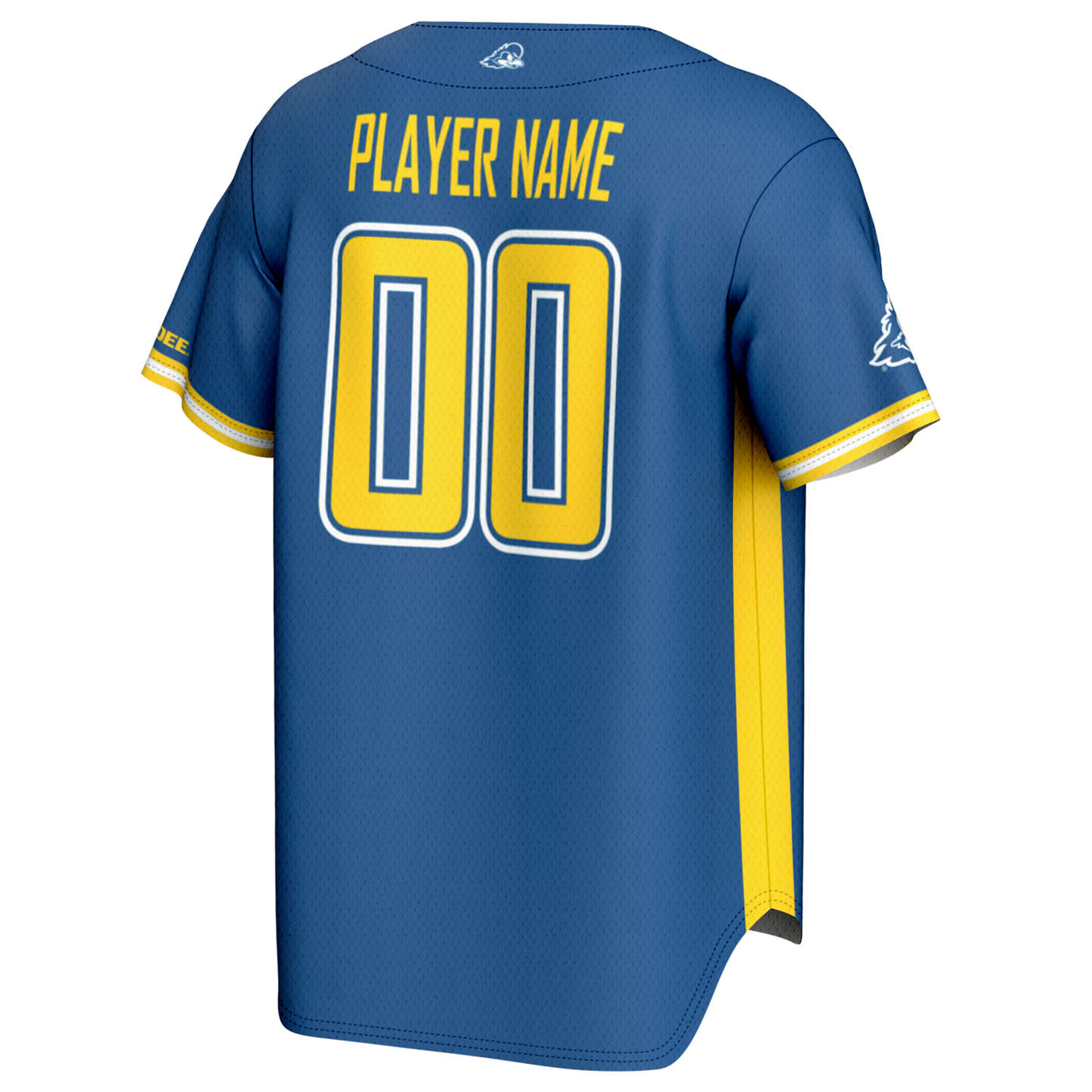 Delaware Fightin' Blue Hens GameDay Greats NIL Pick-A-Player Baseball Lightweight Jersey - White