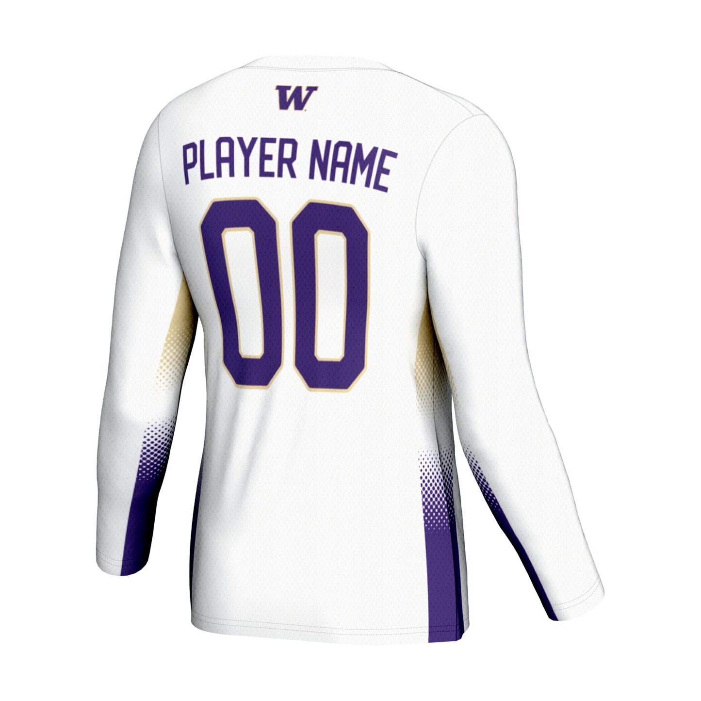 Washington Huskies GameDay Greats Unisex NIL Lightweight Volleyball Jersey - White