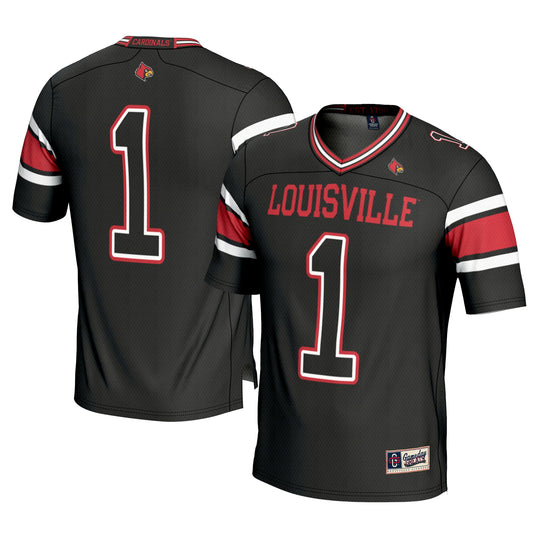 #1 Louisville Cardinals GameDay Greats Football Jersey - Cardinal
