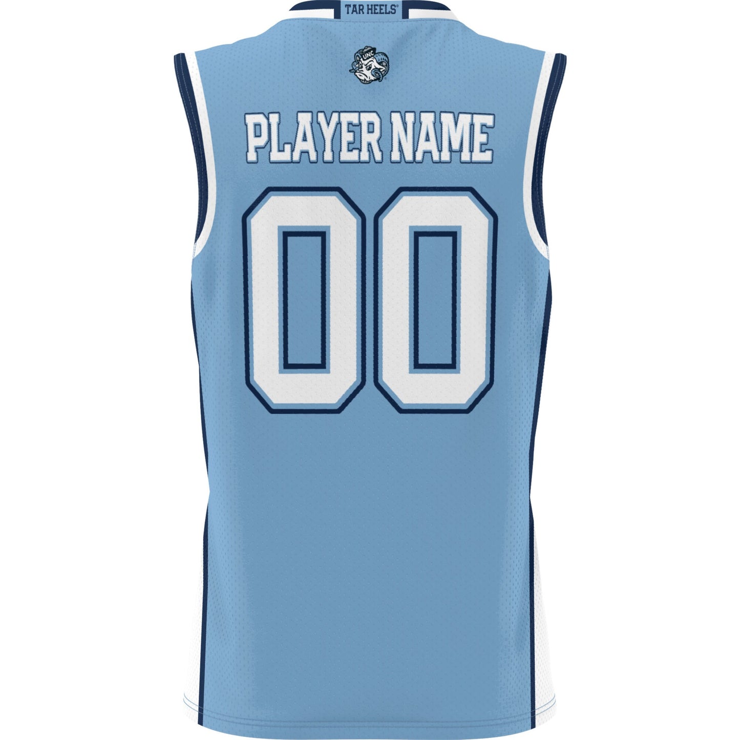 North Carolina Tar Heels GameDay Greats Youth NIL Pick-A-Player Lightweight Men's Basketball Jersey - White