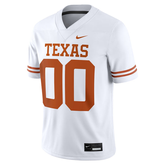 Texas Longhorns Nike Custom Game Jersey - White