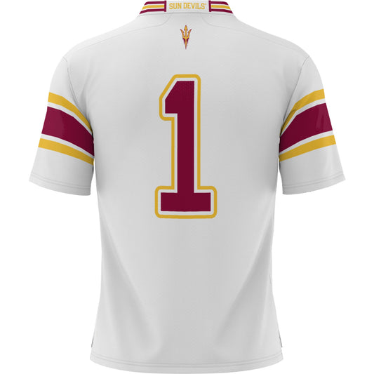 #1 Arizona State Sun Devils GameDay Greats Youth Football Jersey - White