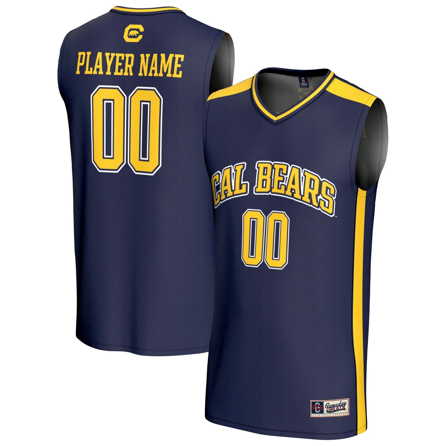 Cal Bears GameDay Greats Unisex Lightweight Collegiate Women's Basketball NIL Pick-A-Player Fashion Jersey - Navy