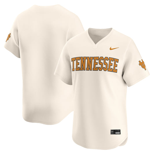 Tennessee Volunteers Nike Baseball Limited Jersey - Natural
