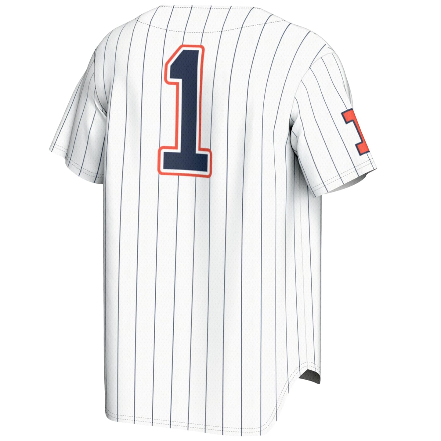 #1 Illinois Fighting Illini GameDay Greats Lightweight Baseball Jersey - Navy
