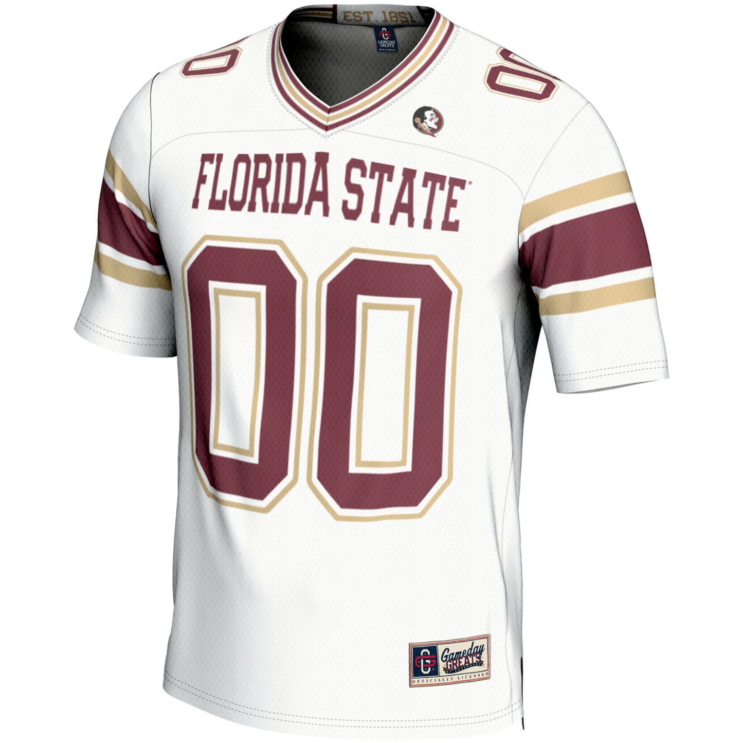 Florida State Seminoles GameDay Greats Youth NIL Pick-A-Player Football Jersey - White
