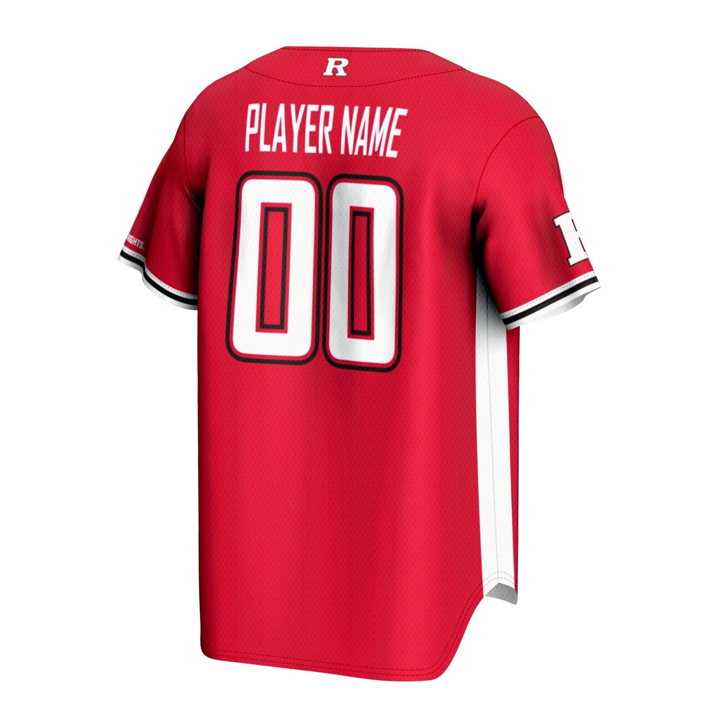 Rutgers Scarlet Knights GameDay Greats Unisex NIL Pick-A-Player Lightweight Baseball Jersey - White