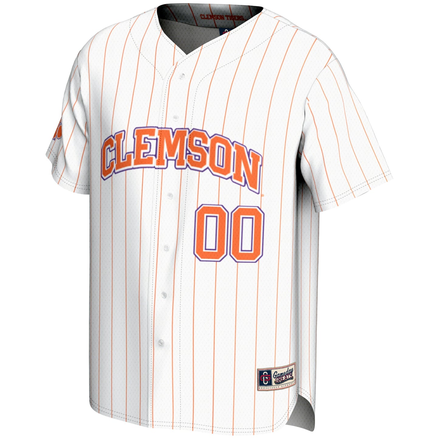 Clemson Tigers GameDay Greats Youth NIL Pick-A-Player Lightweight Baseball Jersey - Purple