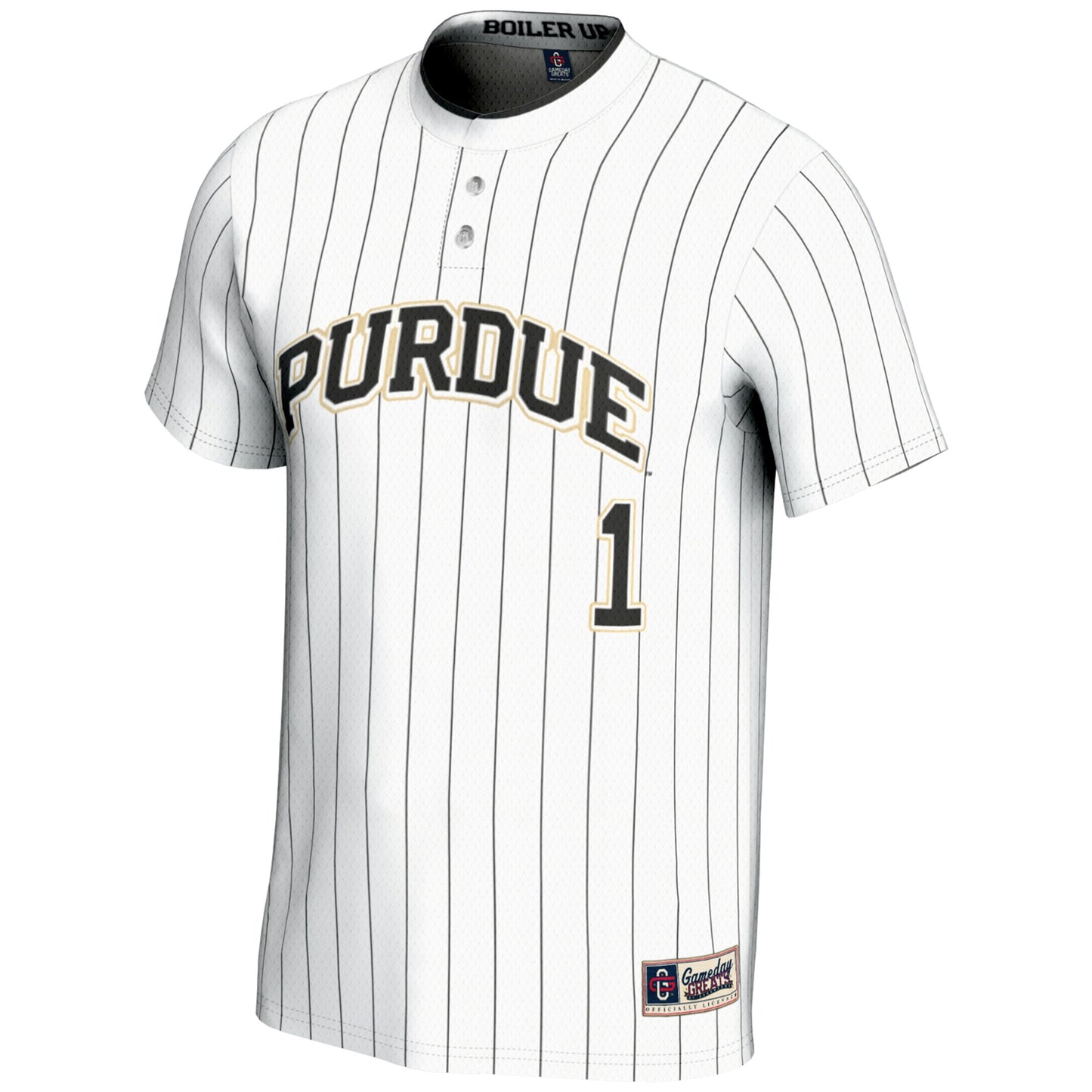 #1 Purdue Boilermakers GameDay Greats Lightweight Softball Jersey - Gold