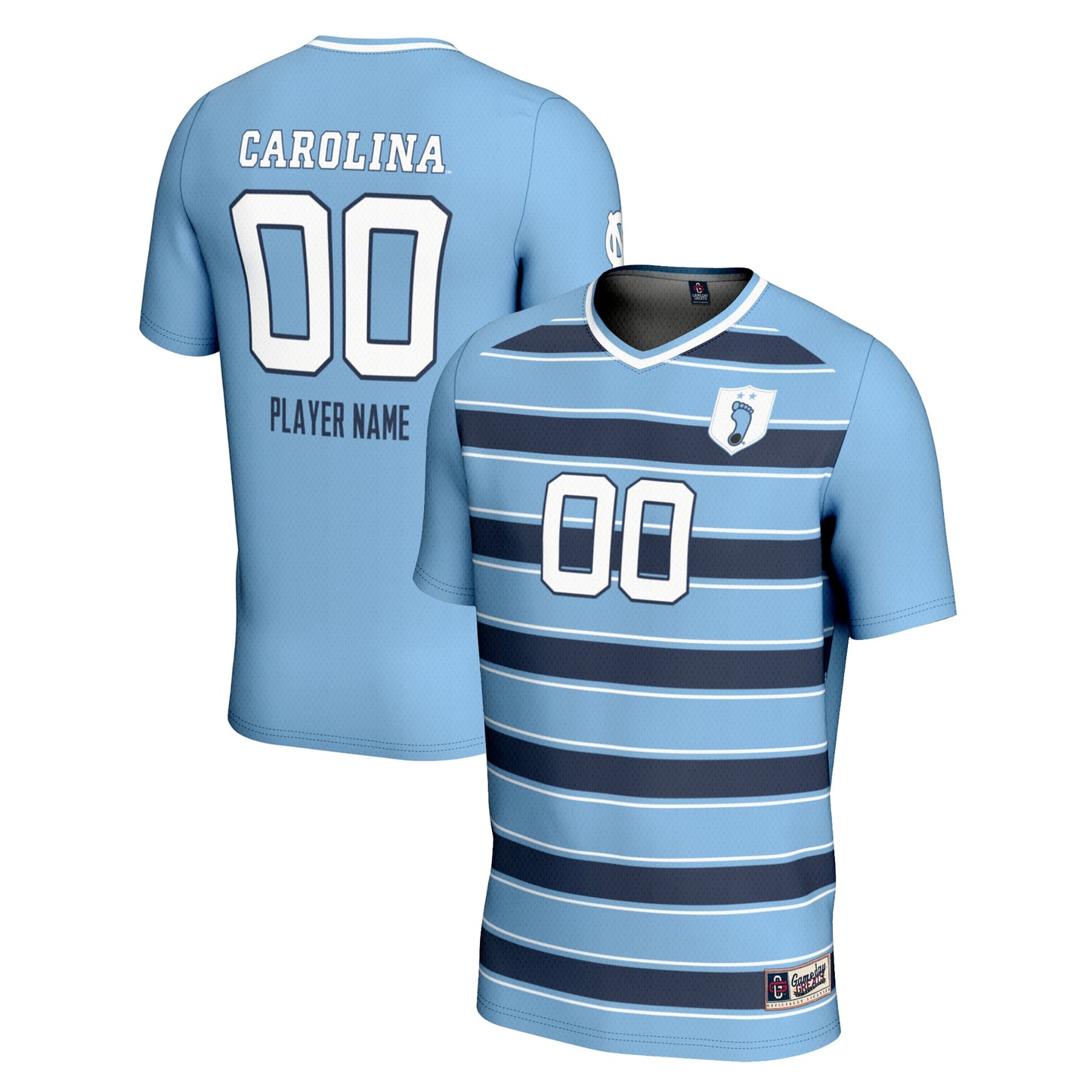 North Carolina Tar Heels GameDay Greats Youth NIL Pick-A-Player Lightweight Men's Soccer Jersey - Navy