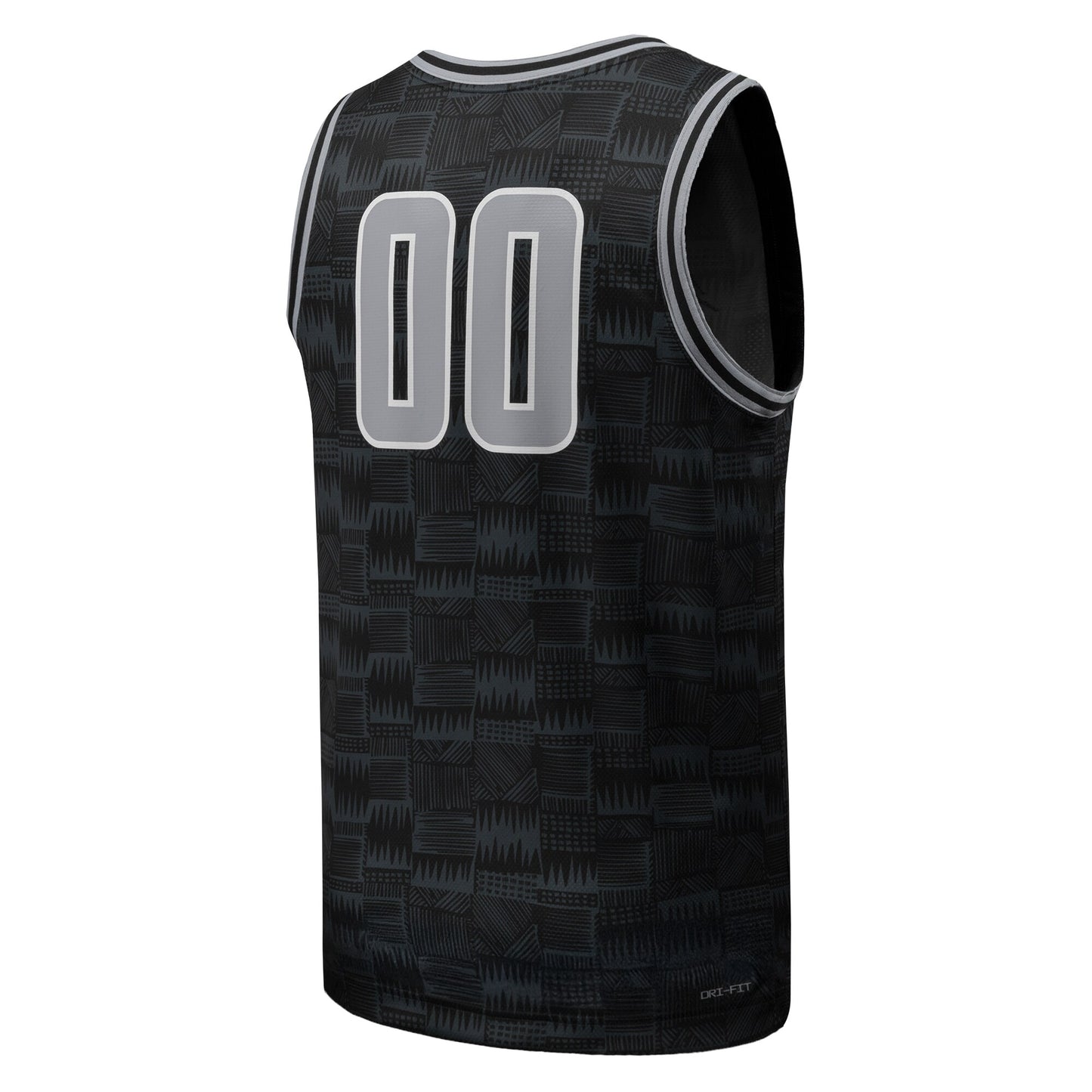 #00 Georgetown Hoyas Jordan Brand Replica Basketball Jersey - Black