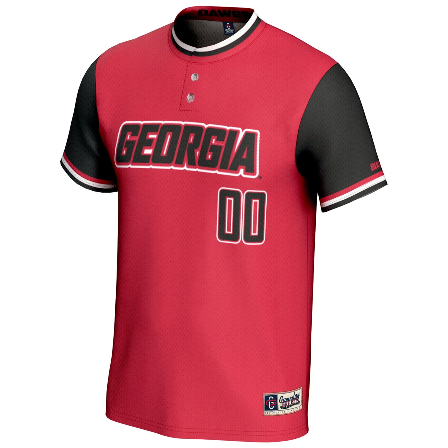 Georgia Bulldogs GameDay Greats Youth NIL Pick-A-Player Lightweight Softball Jersey - White