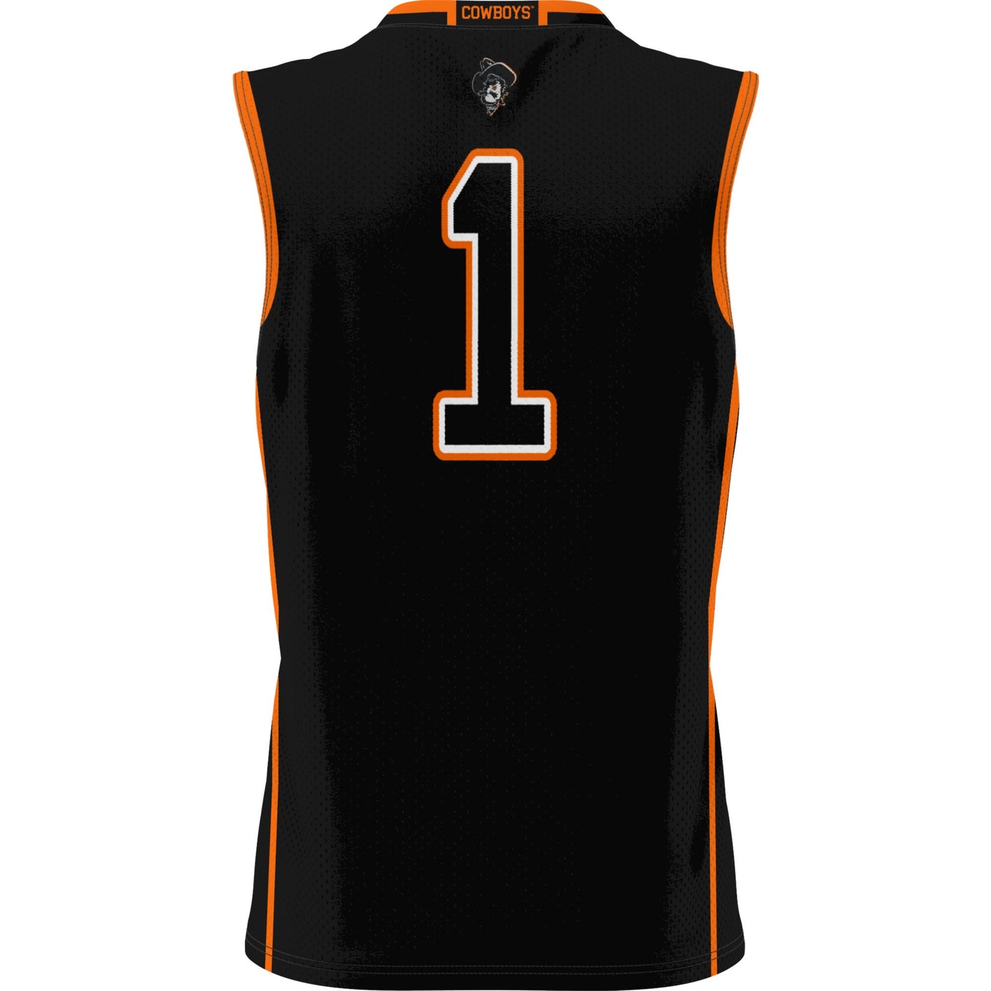 #1 Oklahoma State Cowboys GameDay Greats Youth Lightweight Basketball Jersey - Black