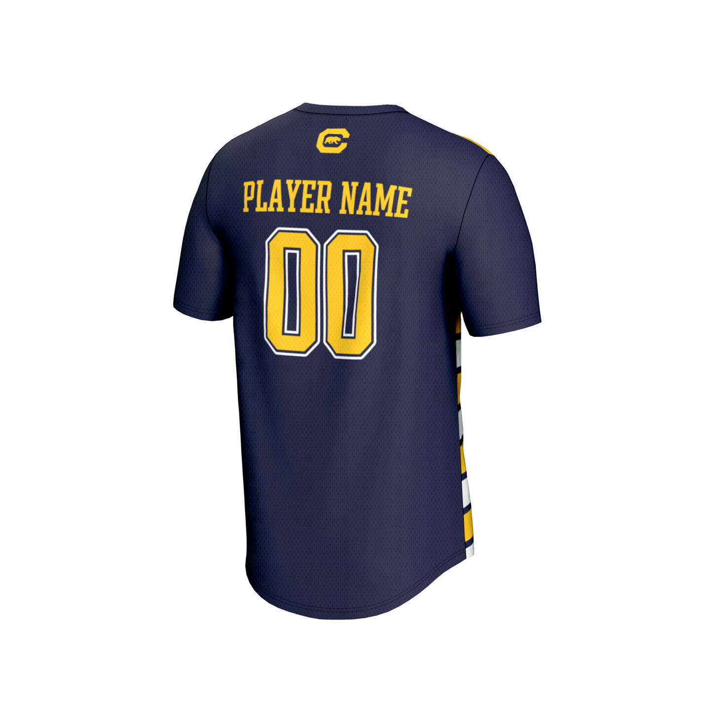 Cal Bears GameDay Greats Youth NIL Pick-A-Player Collegiate Women's Soccer Lightweight Fashion Jersey - Navy/Gold