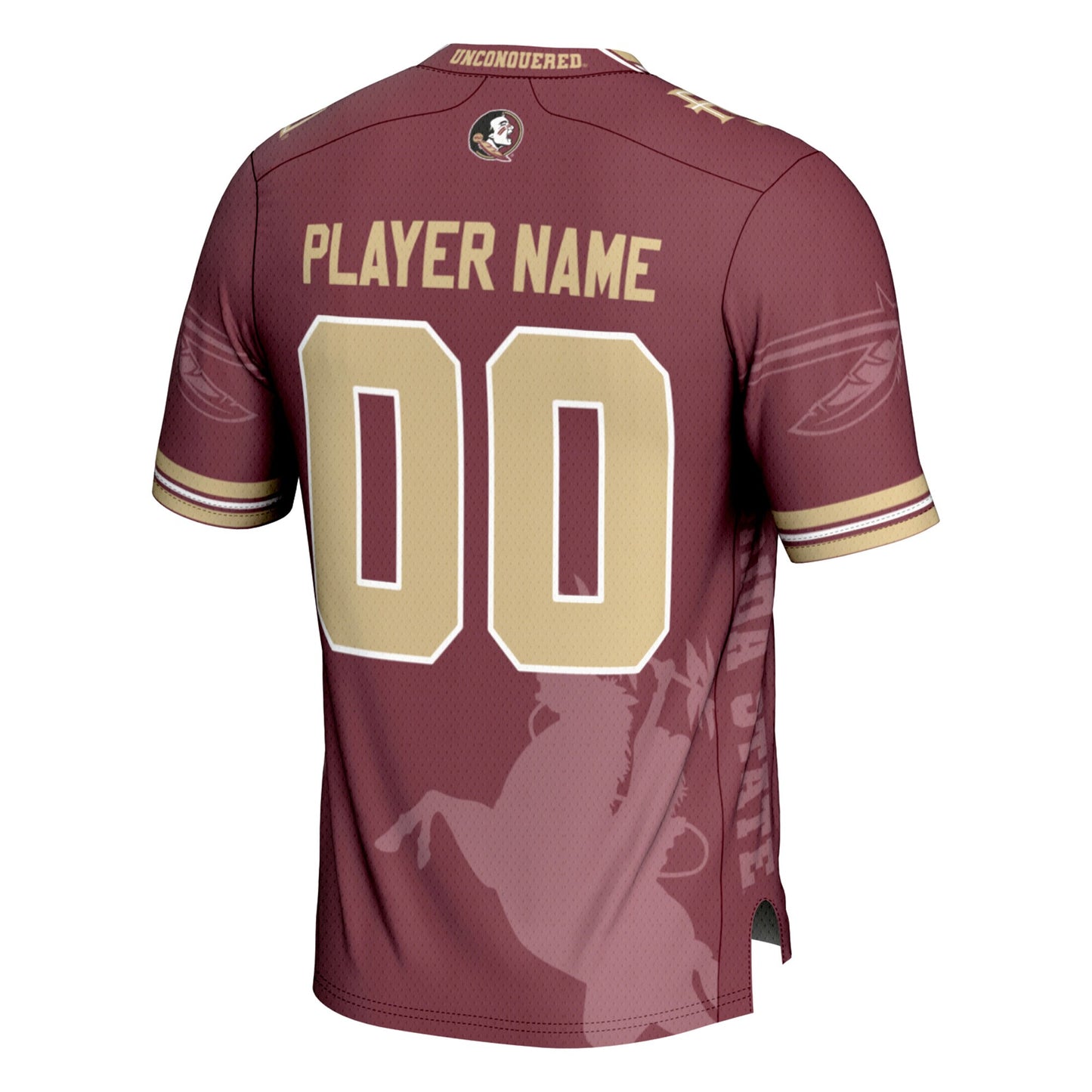 Florida State Seminoles GameDay Greats Youth Icon Print NIL Pick-A-Player Football Jersey - Garnet